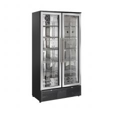 Refrigerated Stainless Steel Display Case For Beverages 458 Liters +1 / +10°C